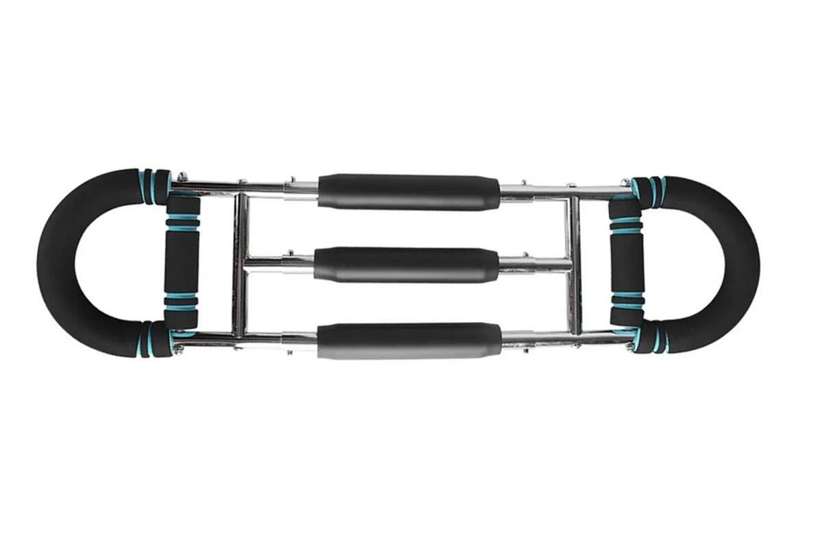 Twister Arm Trainer Adjustable Twister Arm Chest Exerciser With 3 Springs - Blue β image 2