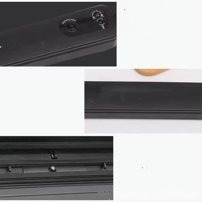 Portable Vacuum Sealer, Automatic Sealer for Food Storage, Easy to Use Compact Food Preservation Sealing Machine for Home & Kitchen,37.3 × 7 × 8.5cm,black — image 4