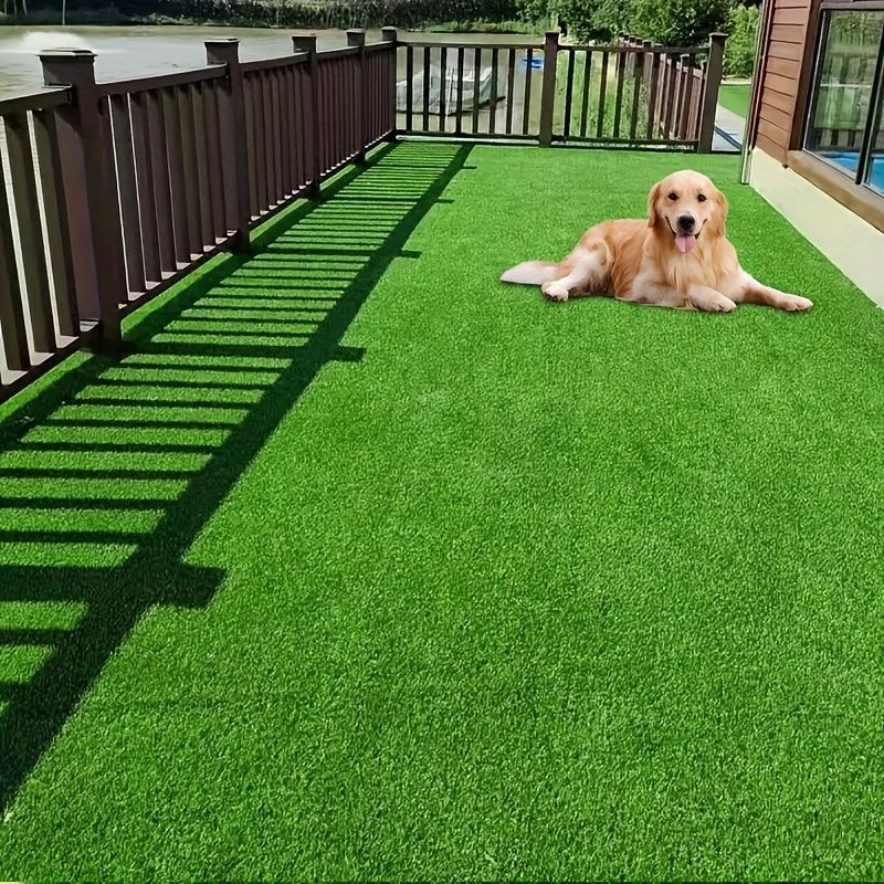 Green Artificial Turf Reusable Turf Pet Turf 4cm Artificial Grass Drainable โ image 4