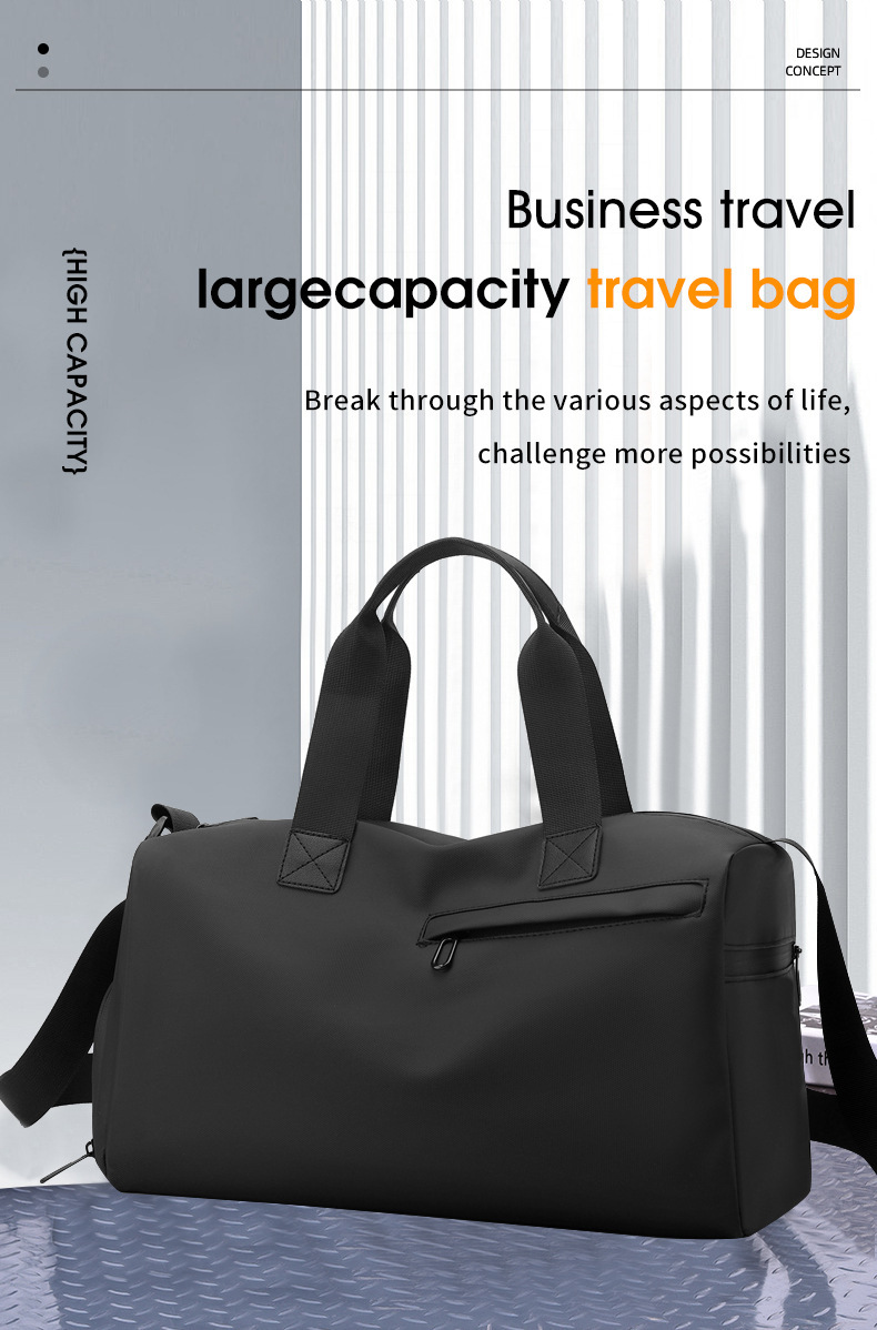 Large Capacity Travel Duffel Bag with Shoe Compartment & Wet Pocket - Multi-Purpose Gym & Weekend Bag(Green) โ image 2