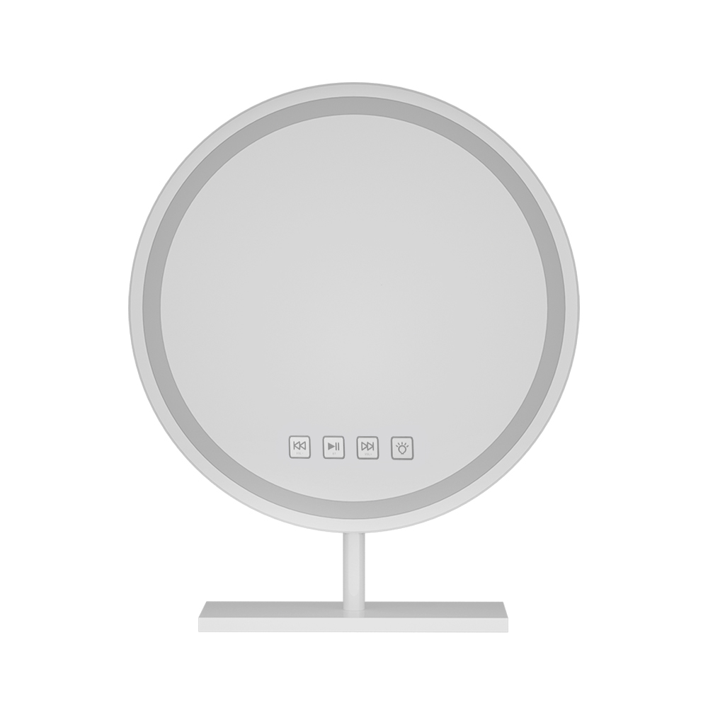 Embellir Makeup Mirror 40x40cm Hollywood Vanity with LED Light Tabletop Round — image 3