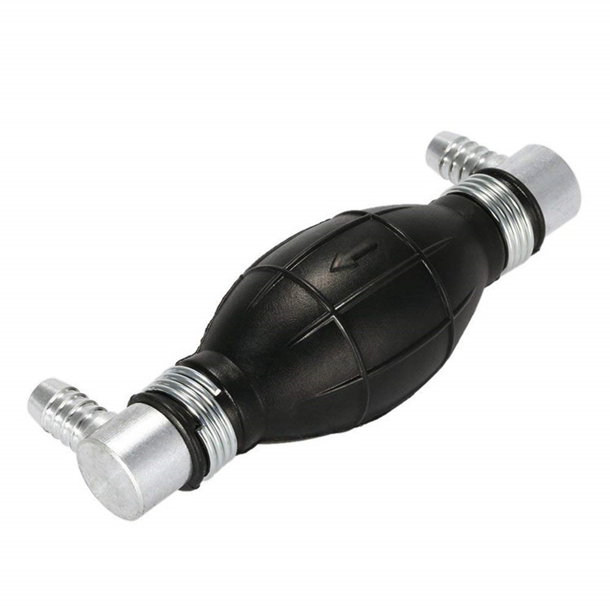 Siphon pump - Hand pump - Oil pump - Siphon pump - Fuel - One-way valve - For boat engine, camper, tractor, motorhome - Black - No hose