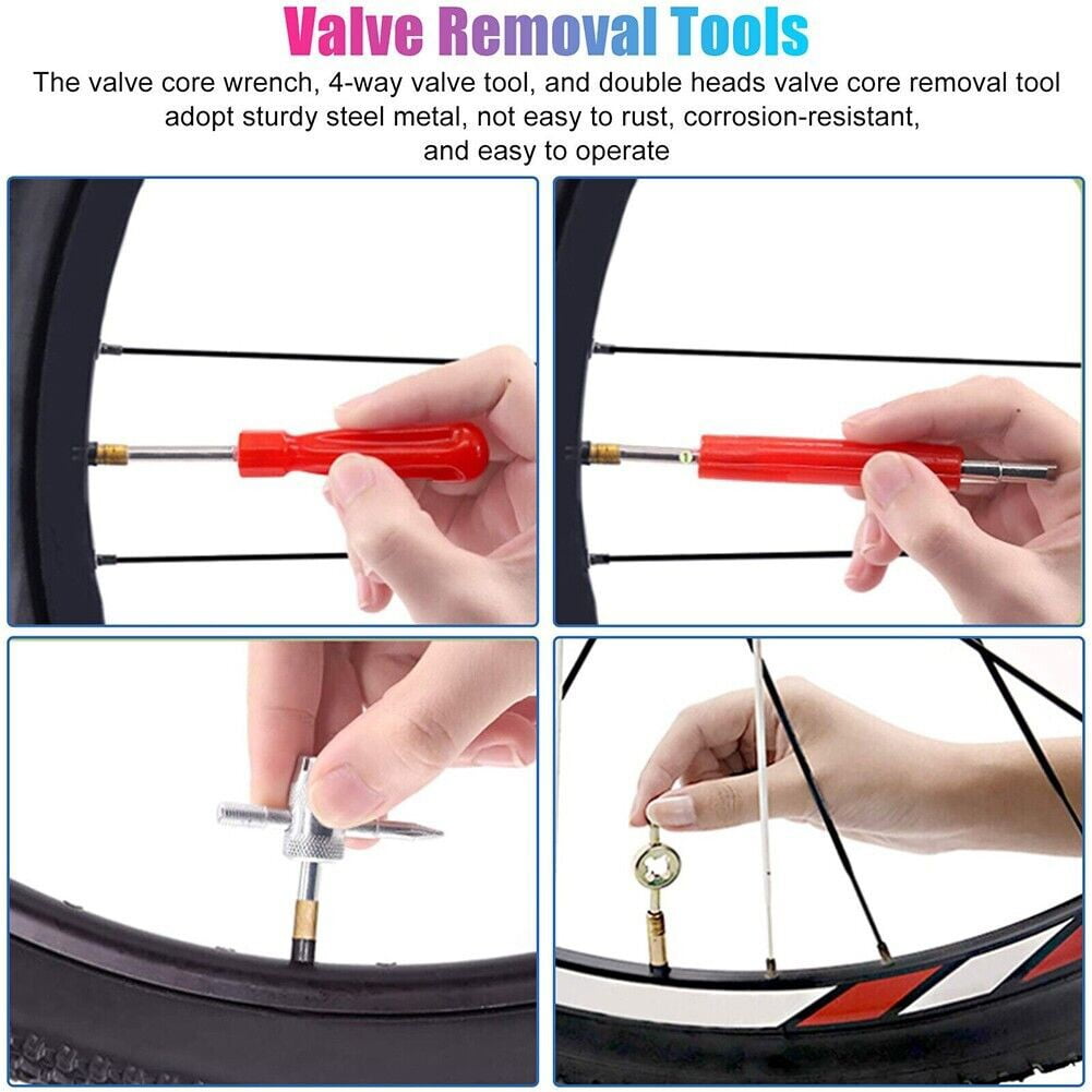 70Pcs 3 Sizes Car Truck Tire Repair Rubber Patch Tools Kit 32/42/58Mm W/ Roller โ image 4