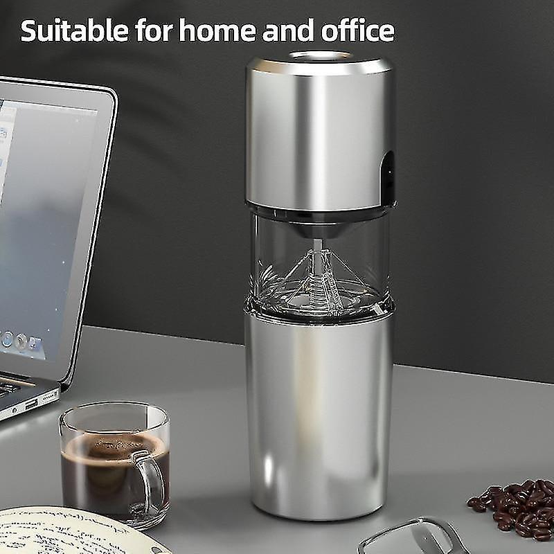 Drip Coffee Maker with Electric Coffee Bean Grinder Portable Outdoor Manual — image 2
