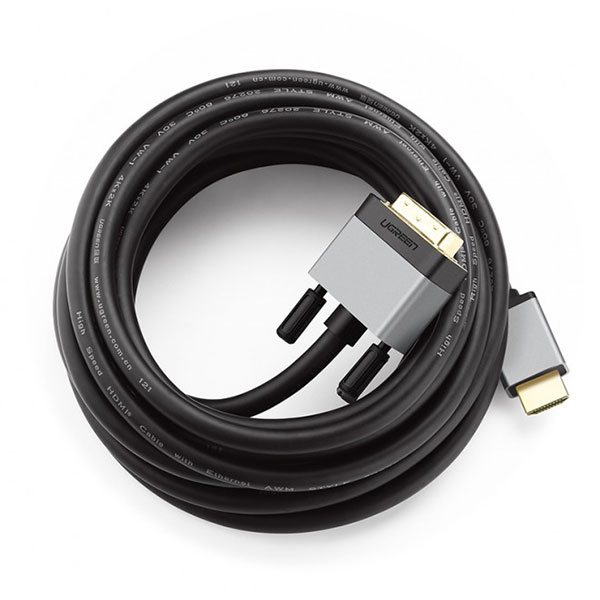 UGREEN HDMI Male to DVI Male Cable 5M (20889) โ image 2