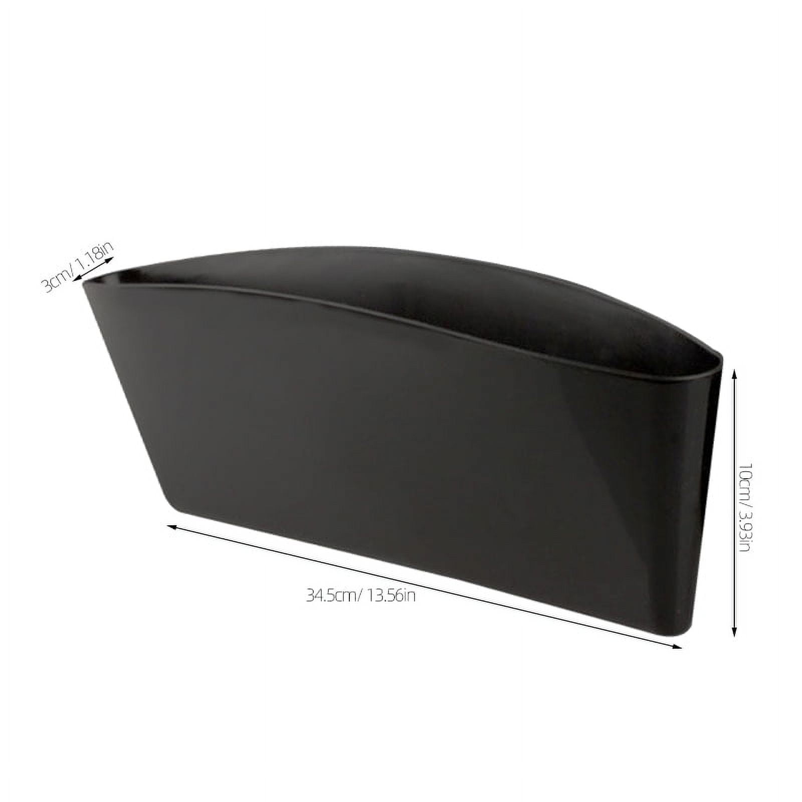 Seat Gaps Filler for Car Impact Resistant Material for Vehicle Use Black 1Set — image 4