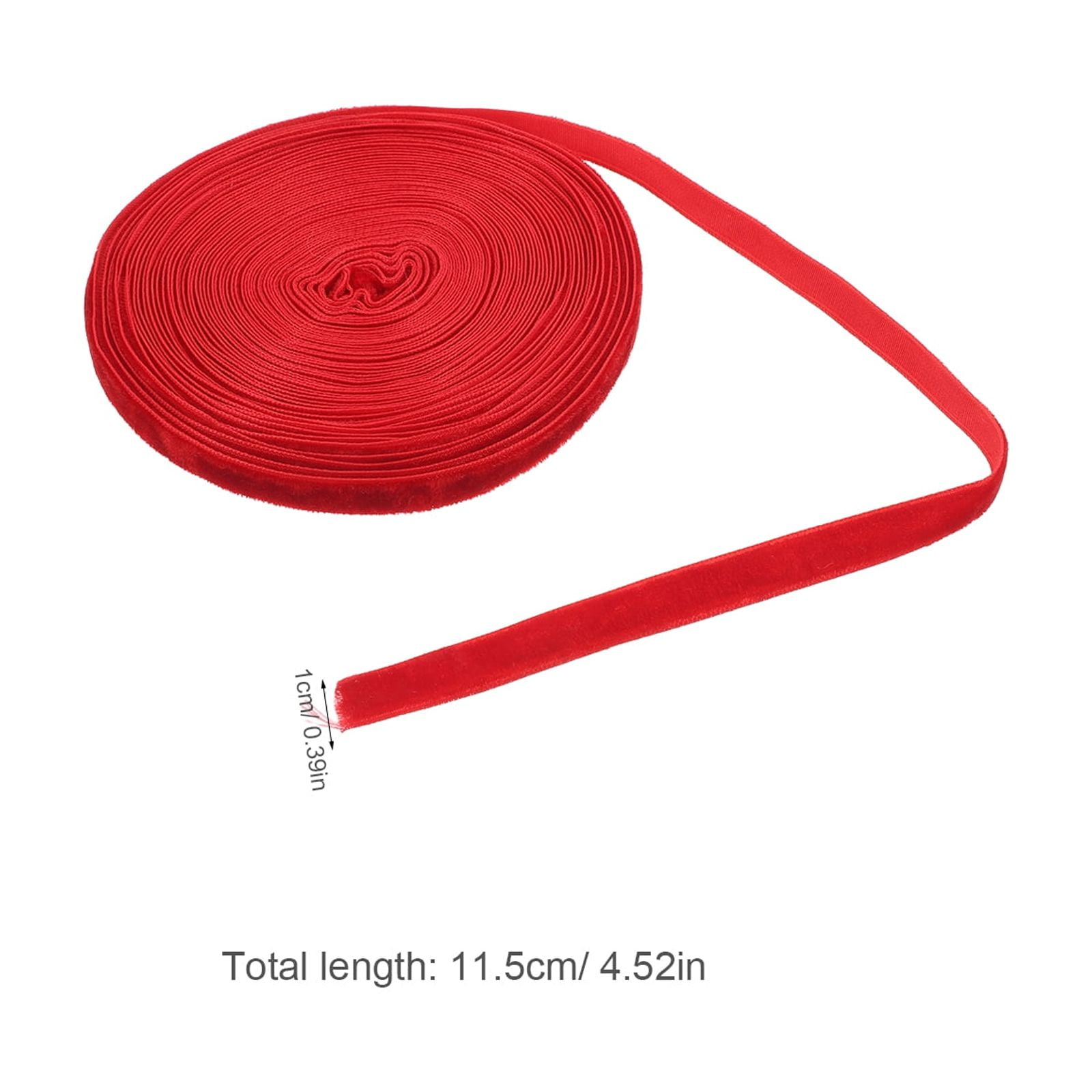 Red Thin Craft Ribbon 1 Roll for Bows, Wrapping, Decorations, Special Occasions and Crafts โ image 2