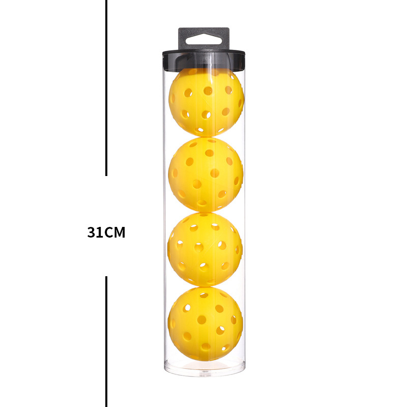 2 Tubes Blue Outdoor Pickleball Balls 4-Pack - Durable 40-Hole Design with Carry Tube(8 balls in total) โ image 3