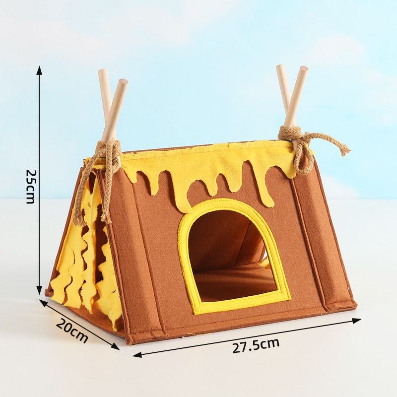 Guinea Pig Bed - Durable and Sturdy - Comfortable - Mini - Well Made - Brown - 1st — image 2