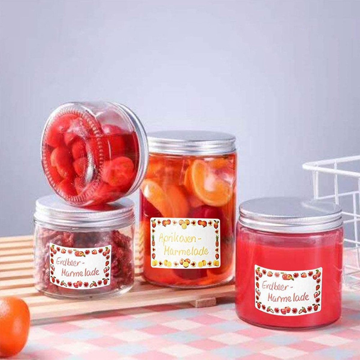 2 pcs Writable Freezer Labels PP Roll - 500 Stickers - Fruit Label Sticker - Freezer Labels - 5x3CM - Writable - Freezer Stickers - Shelf Life Labels - Freezer — image 4