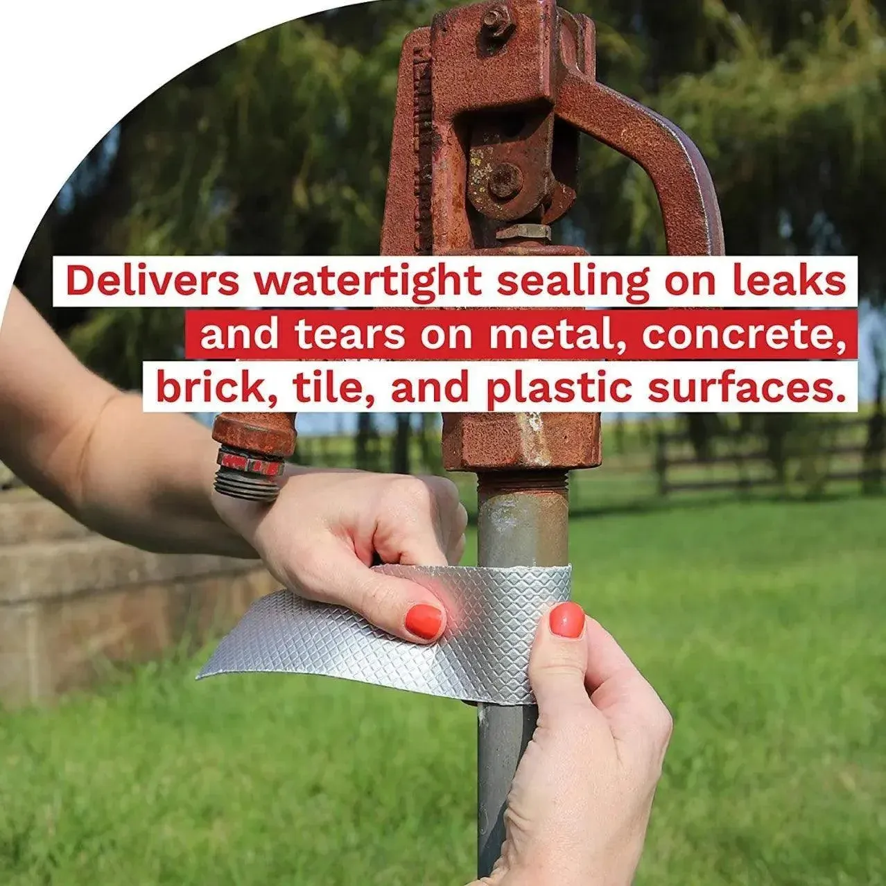5M Waterproof Tape Butyl Rubber Aluminium Foil Roof Pipe Caravan Repair Flashing - 15cm*5m*1 Unit โ image 4