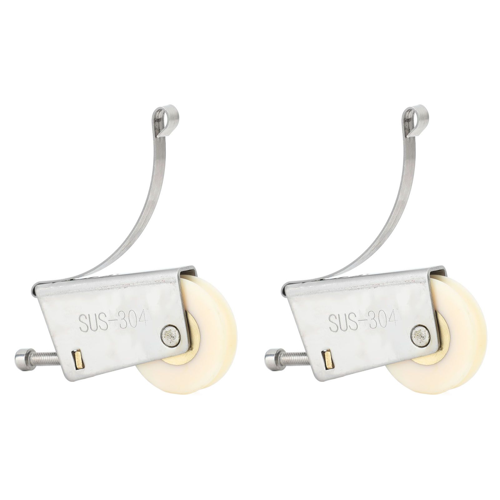 2Set Cabinet Sliding Door Window Roller Pulley Stainless Steel Sliding Door Window Roller Pulley Including Upper Wheel Waterproof Copper Core Concave Wheel โ image 4
