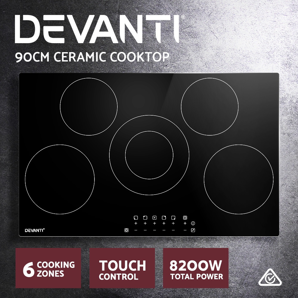 Devanti Electric Ceramic Cooktop 90cm โ image 4