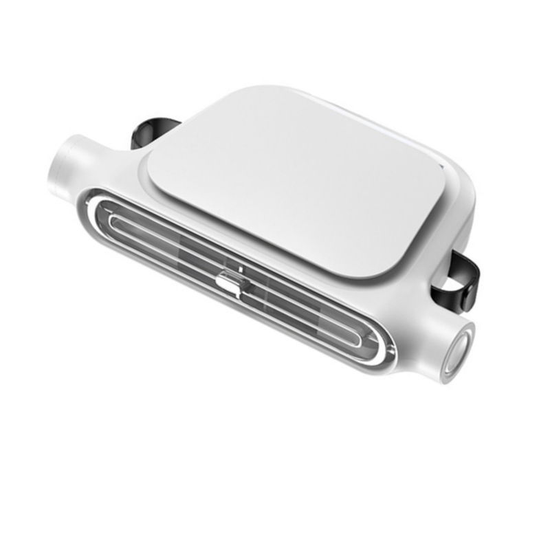 Powerful Car Seat Fan, USB Rechargeable-white