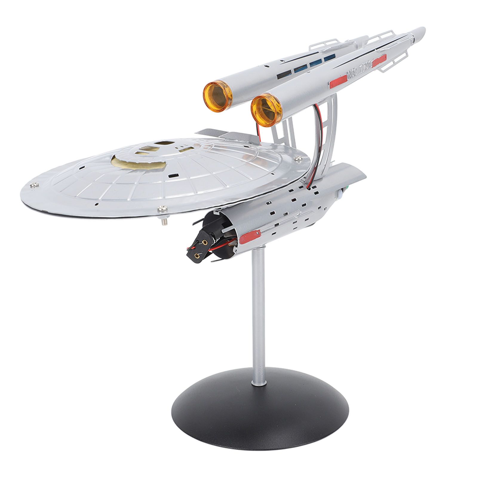 Spaceship Model with Lights 1:1000 Life Like High Durability Spaceship Toy for Display Collection — image 3