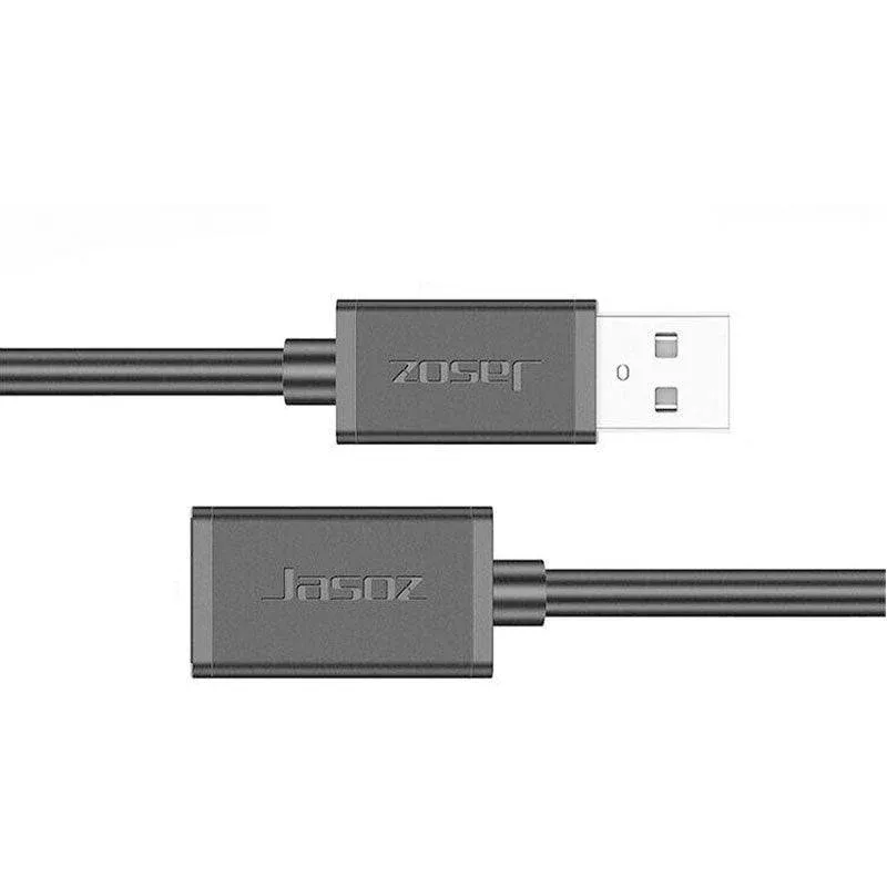 Jasoz Usb Extension Data Cable 2.0 A Male To A Female Long Cord For Laptop Pc - 2 m โ image 3