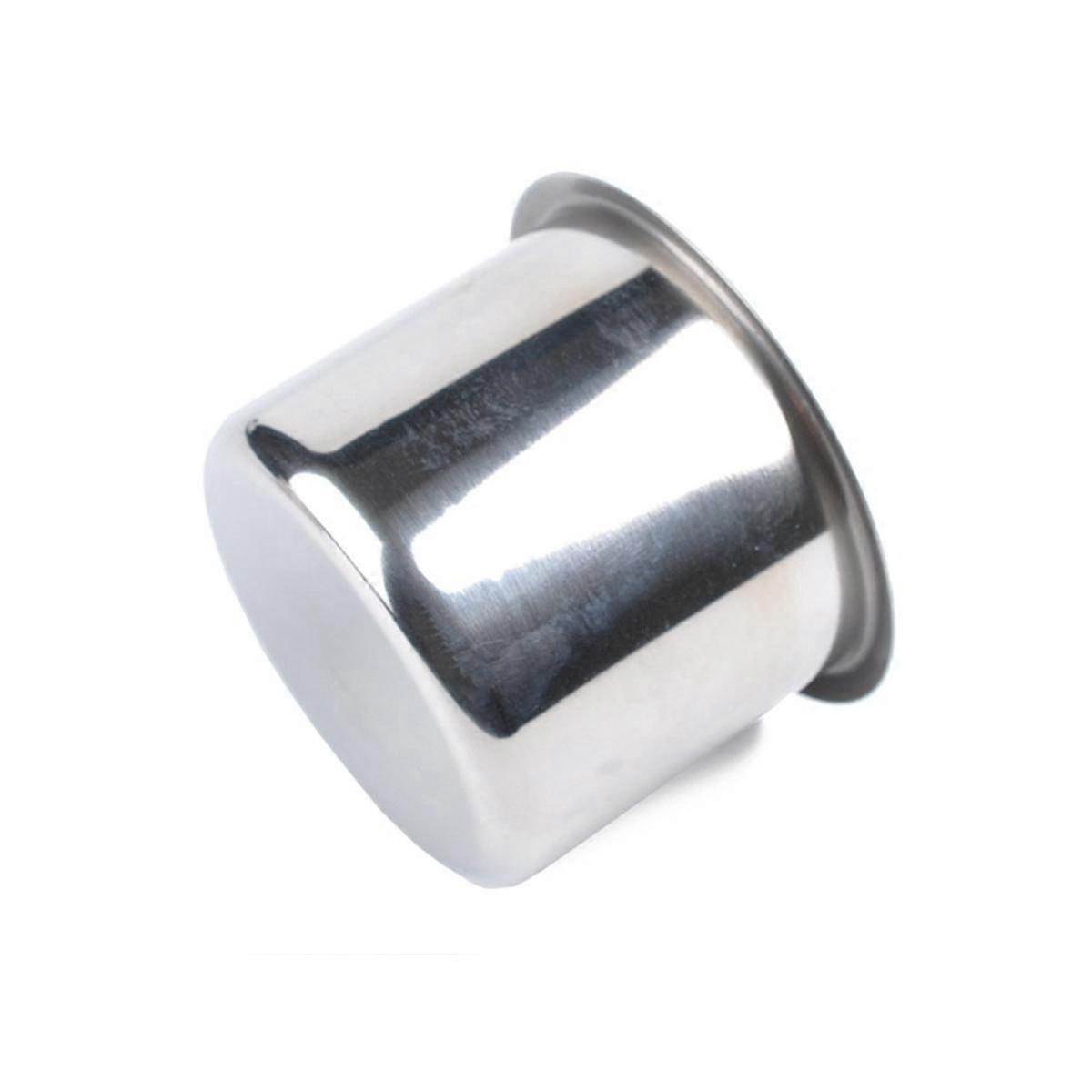 4pcs Universal Marine Boat Cup Holder 68 × 55mm Stainless Steel Drop-in Drink Holder for Poker Table Sofa — image 3