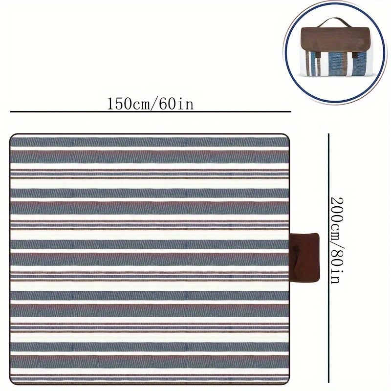 picnic blanket with carry handle โ image 2