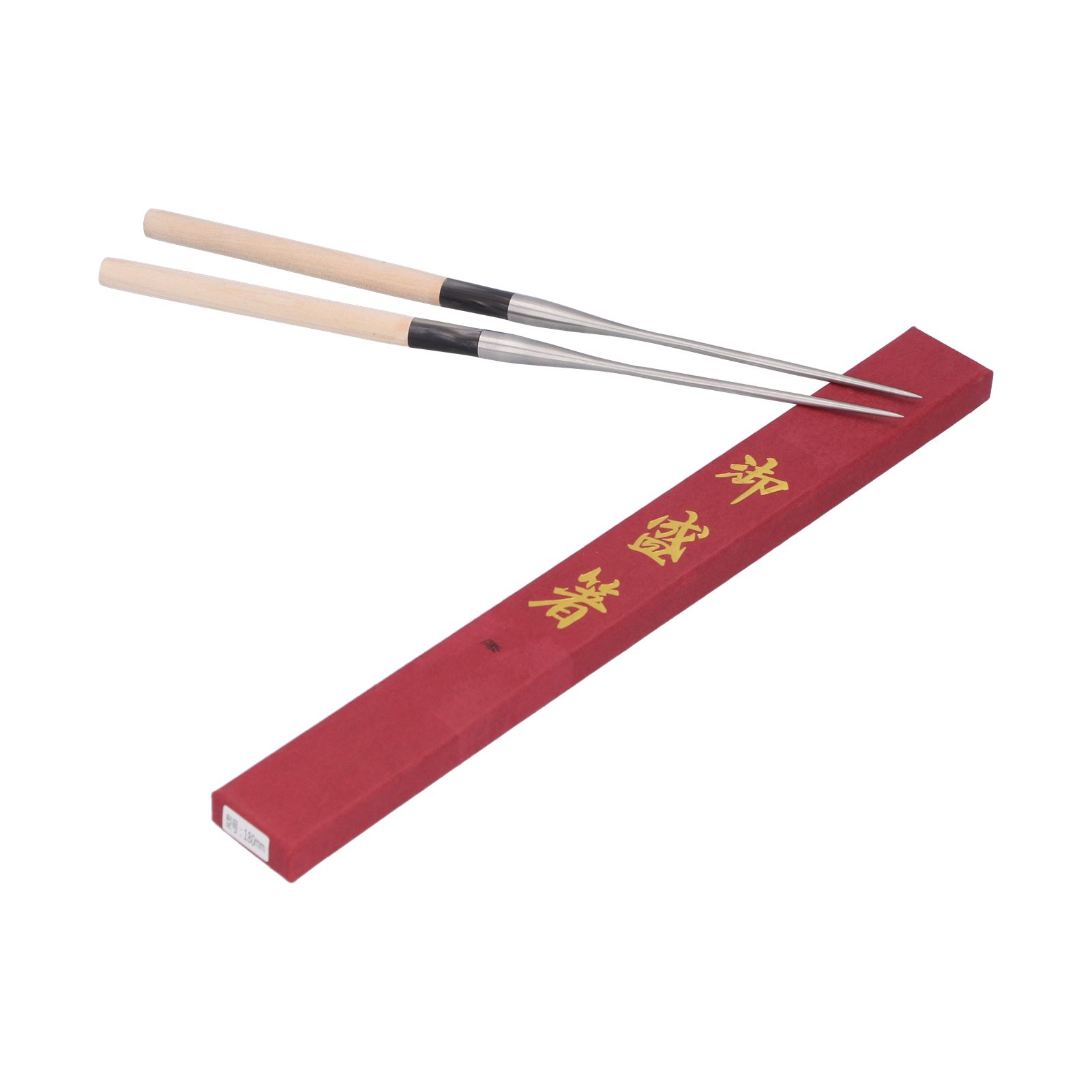 Japanese Sushi Chopsticks with Wood Handle Cooking Chopsticks Tableware Serving Utensils150MM โ image 3