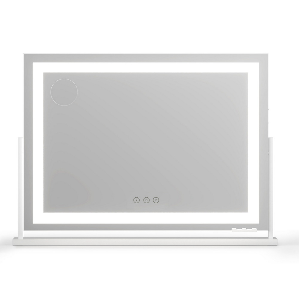 Embellir Makeup Mirror 80x58cm 360~ Rotatable Vanity Mirror with Lights Bright Light Strip Adjustable — image 3