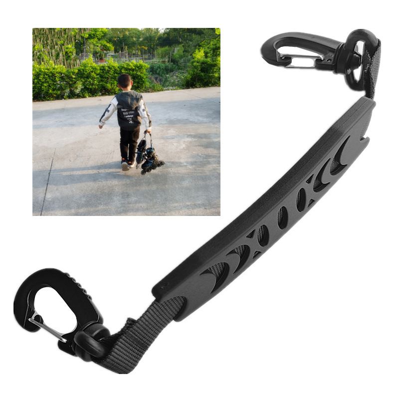 Roller Skate Shoe Lifter Hanging Hand Buckle Shoelace Buckle Skate Shoe Carrier for Carrying Skate Shoes Black โ image 5