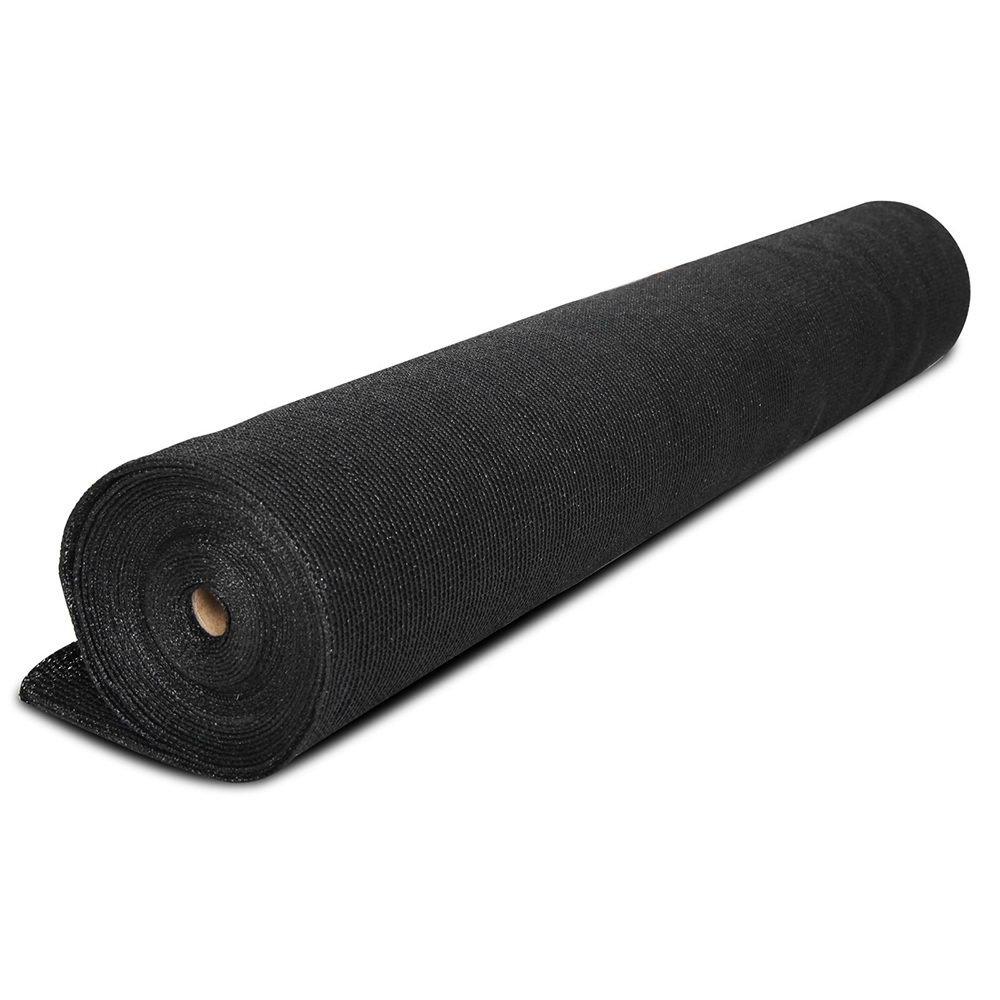Instahut 50% Shade Cloth 1.83x50m Shadecloth Sail Heavy Duty Black โ image 3