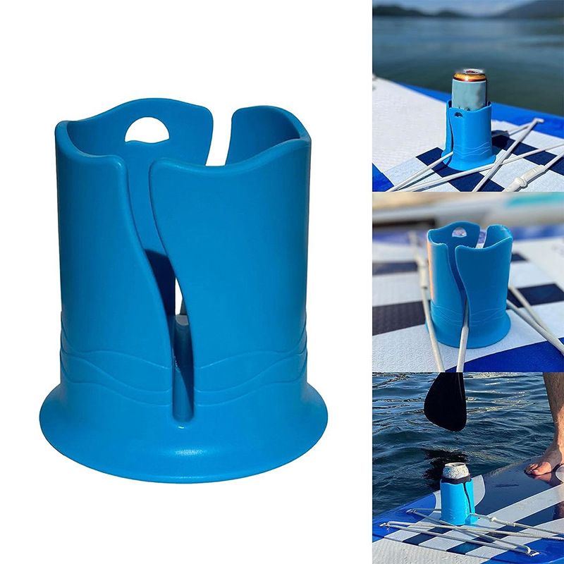 Cup Paddle Board and Kayak Drink Holder Signature Blue for SUP/Kayak/Canoe, Water Sports Accessories (Fishing/Boating/Recreation) 2pcs β image 4
