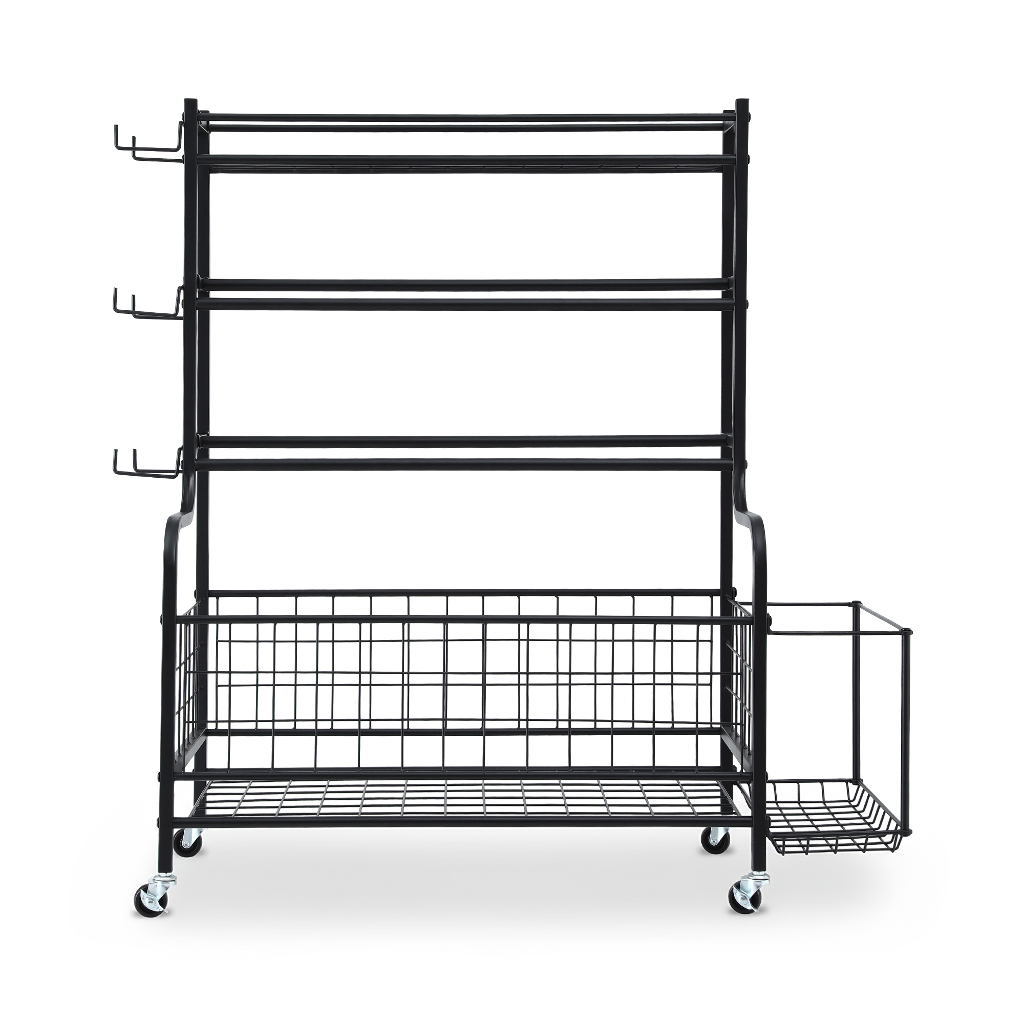Everfit Dumbbell Rack Weight Rack for Dumbbells Home Gym Storage Black — image 3