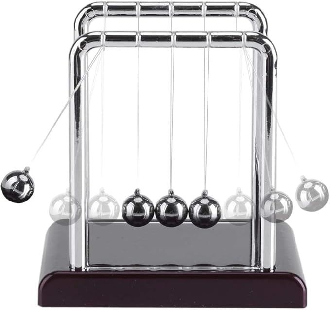 Newton's Cradle Desk Ornament, Black โ image 4