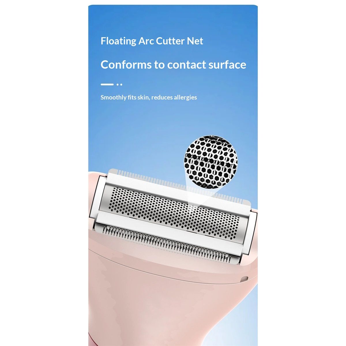 Bikini Trimmer for Women, 3-in-1 Electric Razors for Women, Waterproof Rechargeable Cordless Pubic Hair Shaver, with LED Display, for Ladies Bikini Pubic — image 4