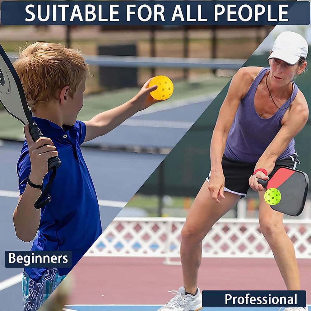 12-Pack Orange Professional Outdoor Pickleballs in Deluxe Gift Box - Seamless Crack-Resistant 40-Hole Training Balls Set — image 2