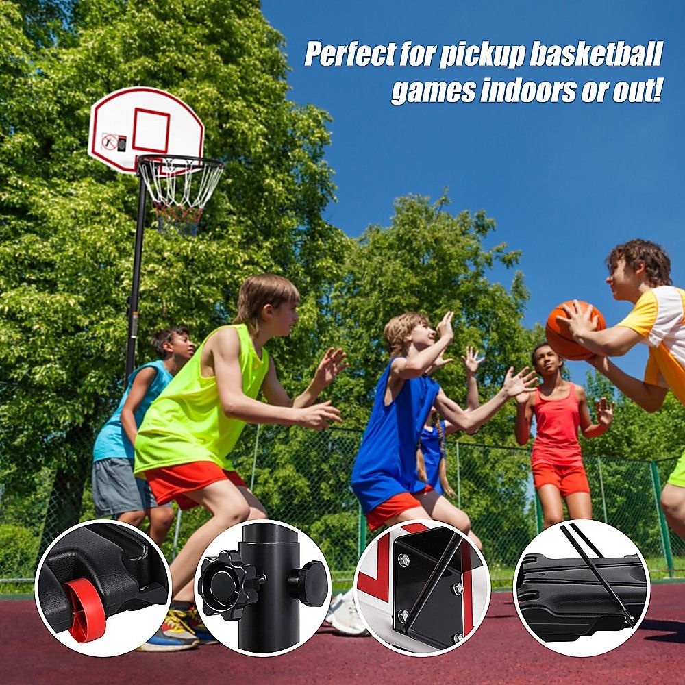 Basketball Ring Hoop Height Adjustable Portable Set โ image 6