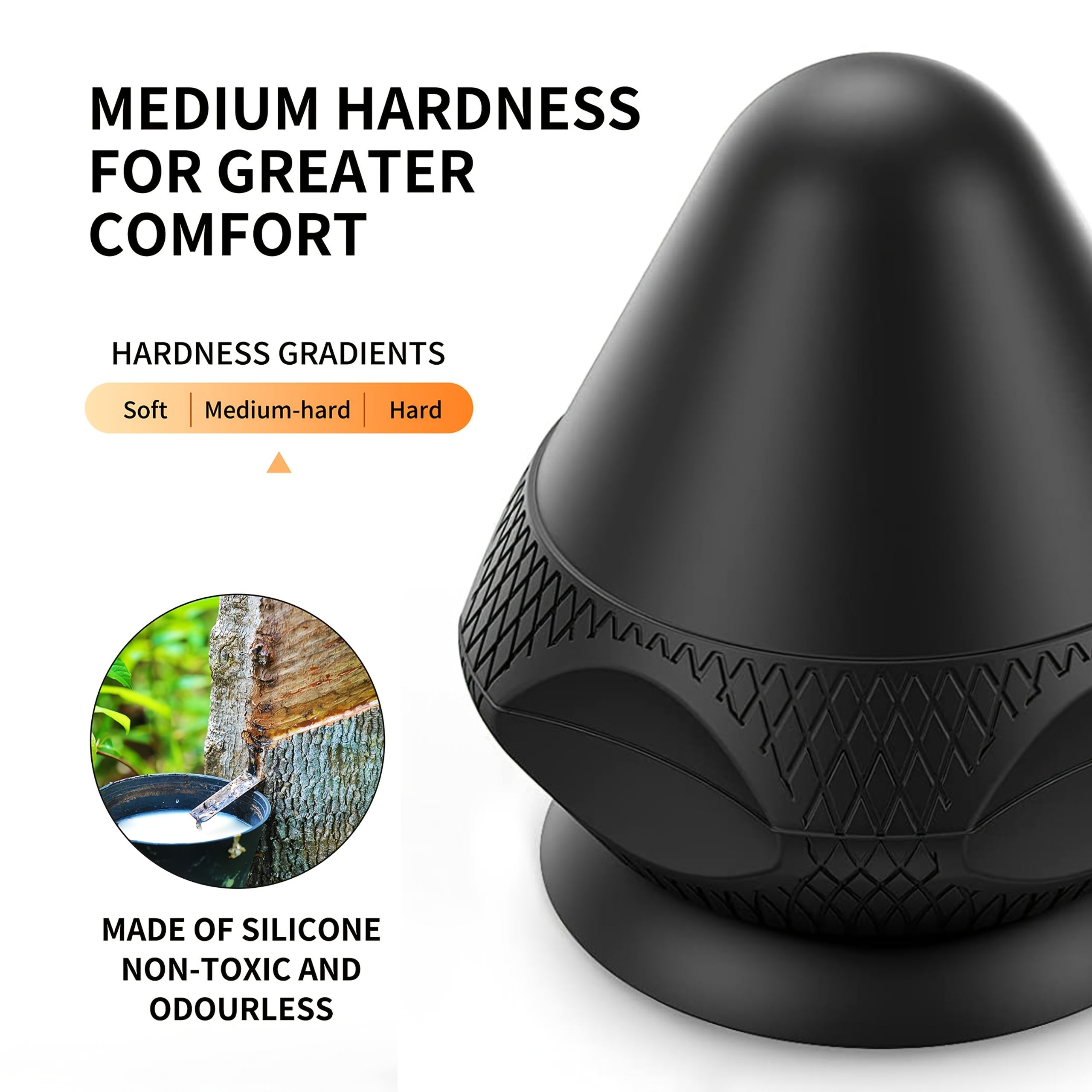 Deep Tissue Trigger Point Massage Tool, Installable Suction Cup Massage Ball, Multifunctional Massage Ball for Back, Shoulders, Neck, And Feet. Black — image 5