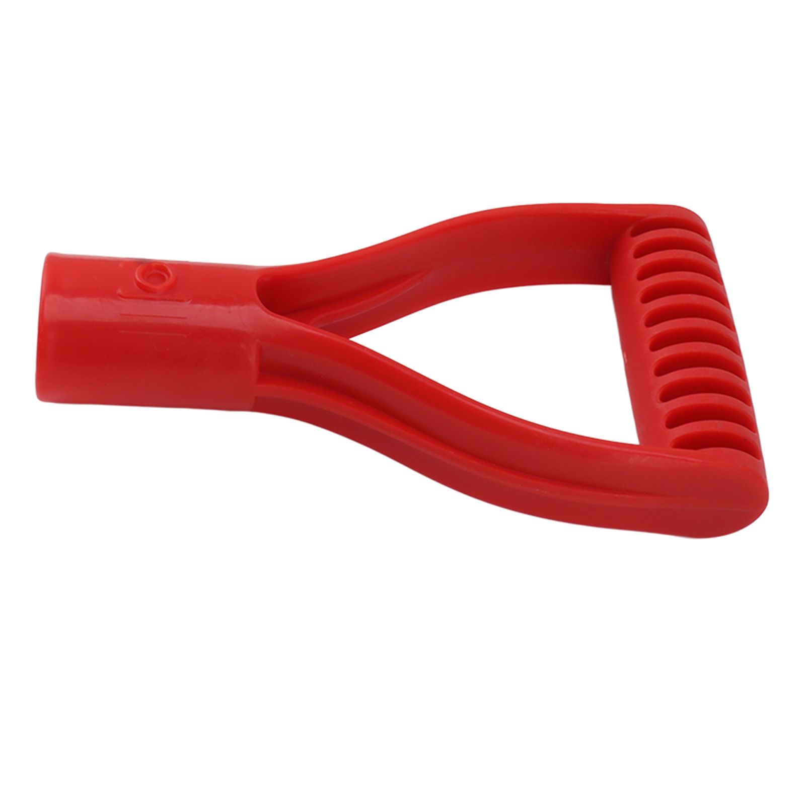 Spade Handle Plastic 32mm Inner Diameter D Grip Handle Shovel Handle Replacement for Snow Shovel Digging Raking Red — image 3
