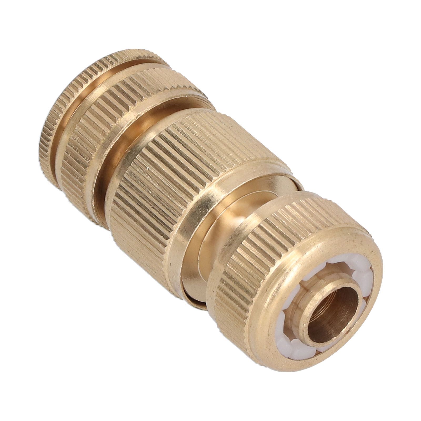 Garden Hose Quick Connect 1/2 Inch Brass Material Removable Wide Range of Applications Durable Hose Connectors — image 4