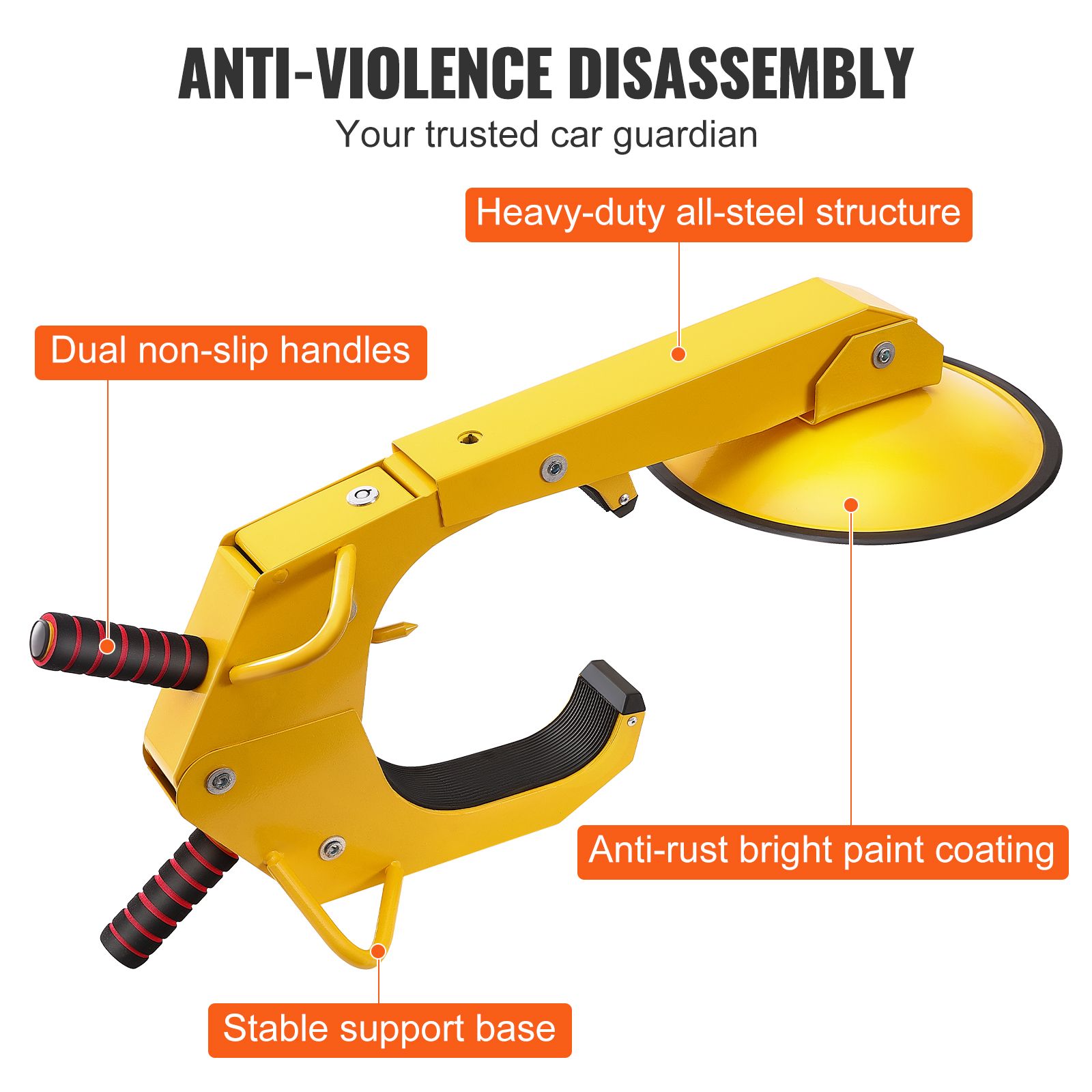 Heavy-Duty Anti Theft Tire Lock — image 5