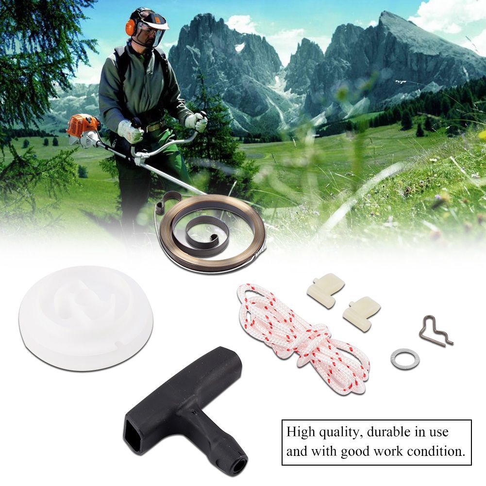 Pull Lawnmower Part Replacement Kit Starter Handle Pulley Rope Springs for 029 039 MS290 MS390 — image 6