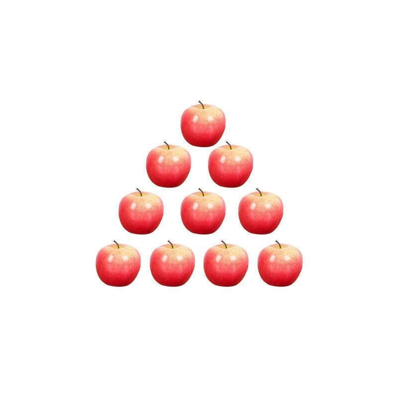 10 X Artificial Green or Red Apples for Home Party Wedding and Shop Decor - Green β image 6