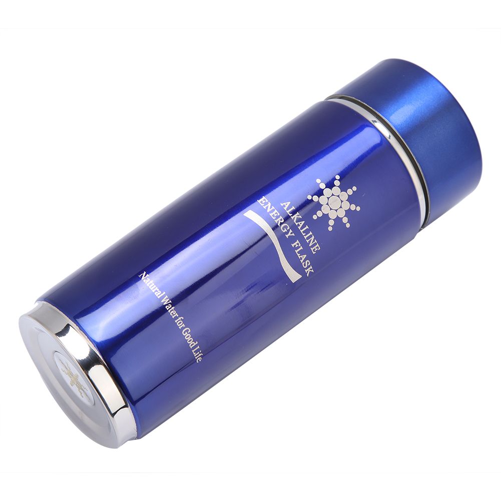 Stainless Alkaline Water Bottle Portable Nano Balance Bio Energy Lonizer Cup Flask(Blue) — image 3