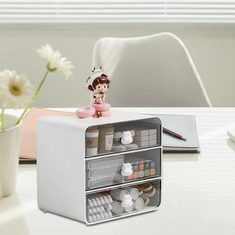 3 Tier Desktop Organizer Drawer Shelf for Office and Home Storage Supplies โ image 4