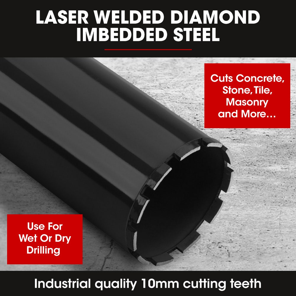 Baumr-AG Diamond Core Drill Bit 127mm Concrete Wet Dry Tile Stone Brick Marble 1-1/4 UNC — image 2