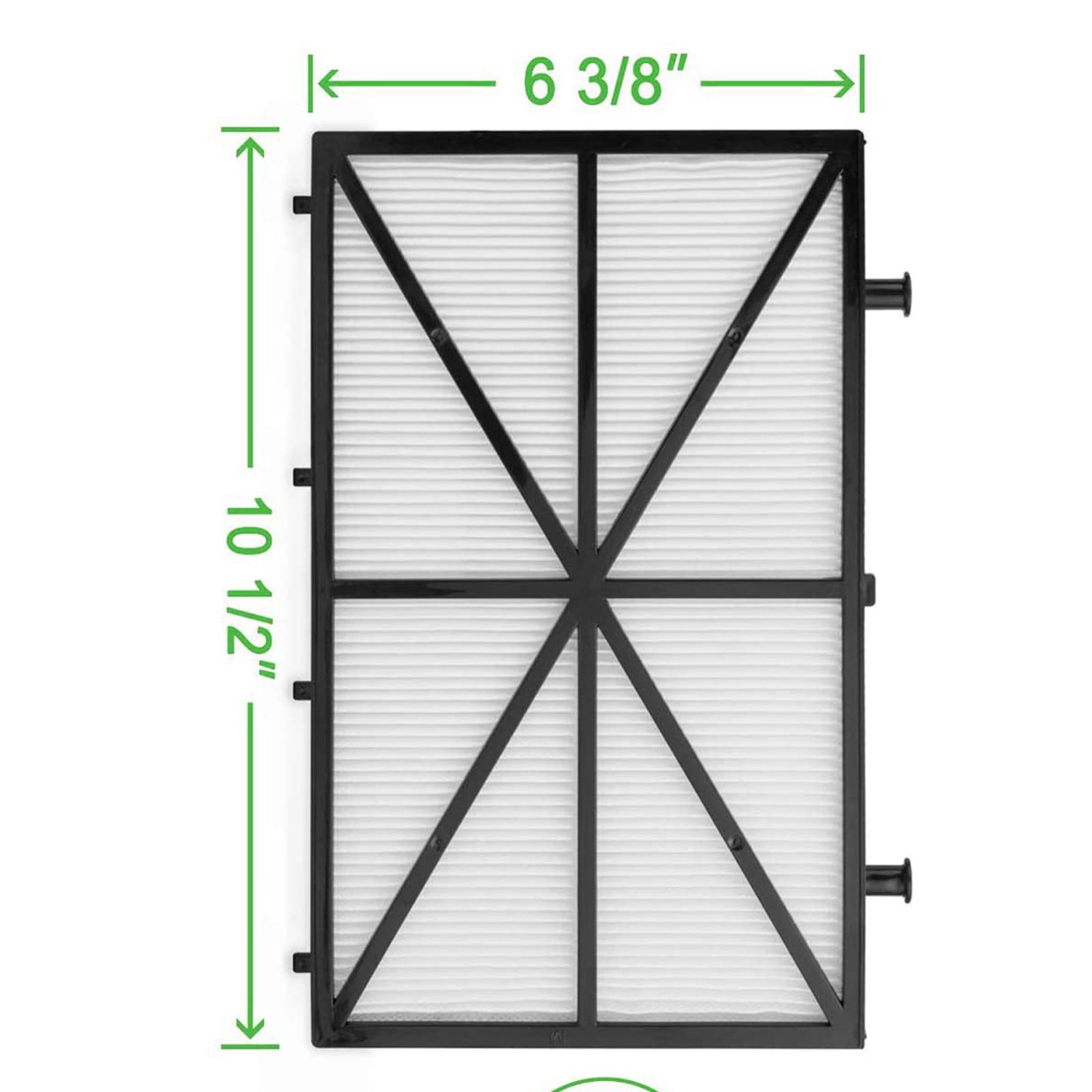 Ultra Fine Cartridge Filter Panels, Compatible with Robotic Pool Cleaner,Cleaning and replacing parts of filter screen (4 Packs)