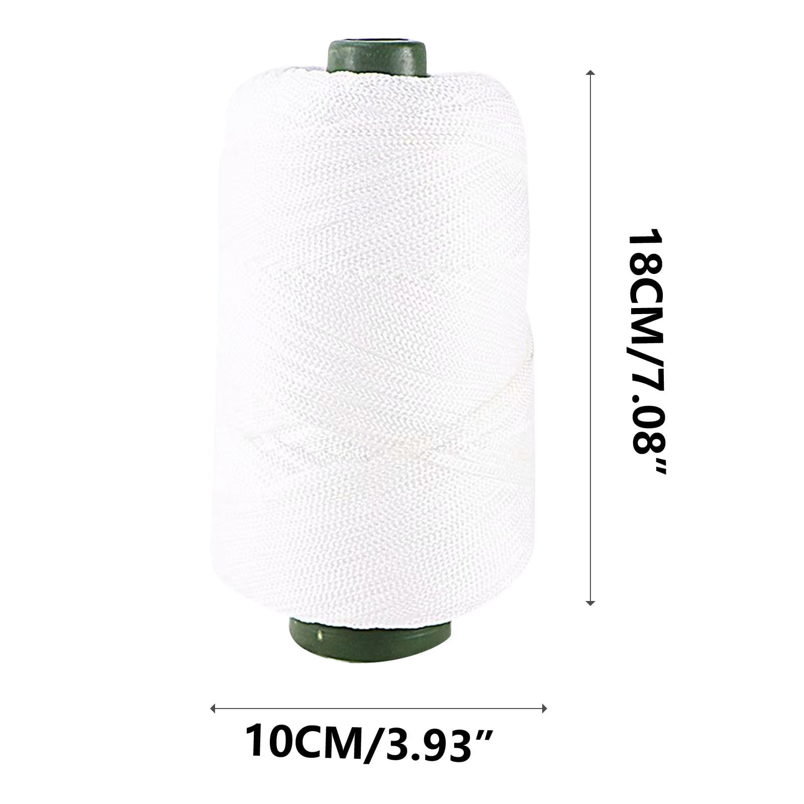 32 Colors Macrame Cotton Cord 200g/7.05oz,100% Natural Handmade 4 Strands Twisted Cotton Rope Polyester Thread Spools for Wall Hanging Plants Hangers Gift — image 2