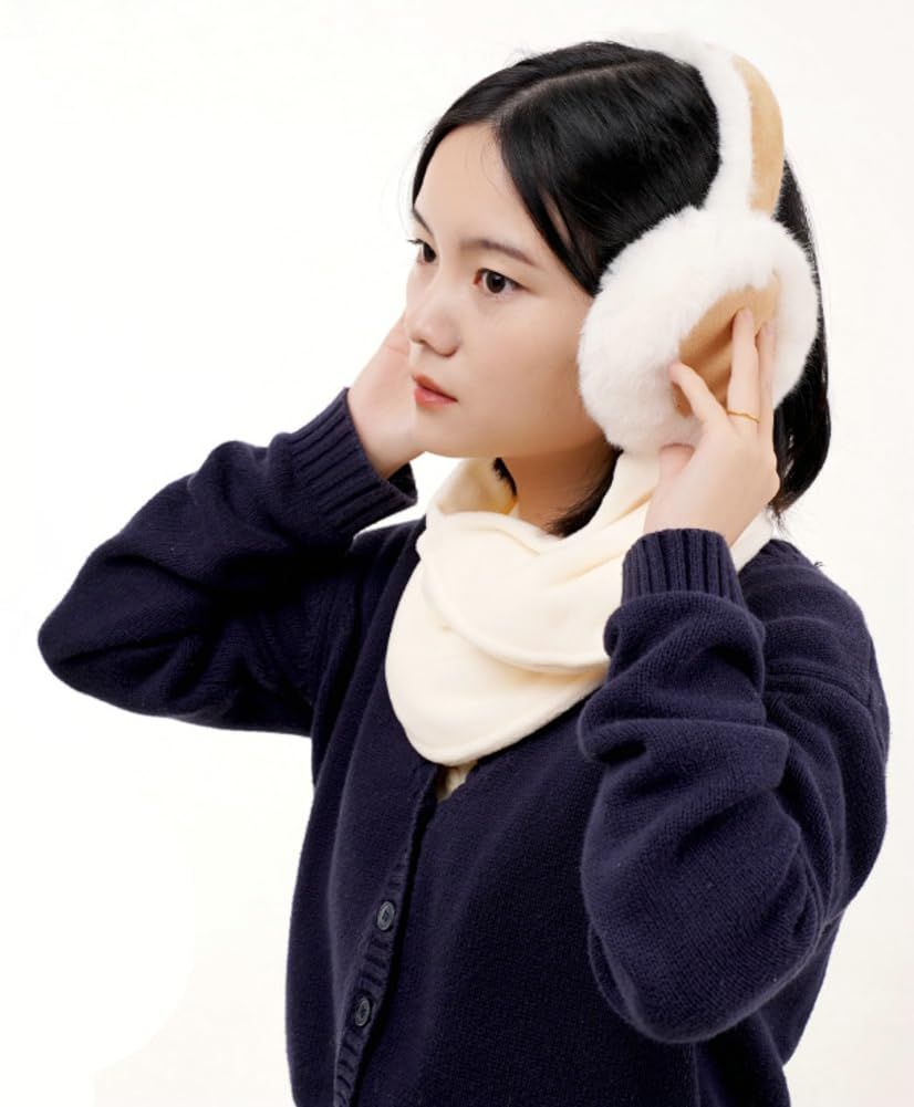 Folding Warm Ear Muffs Female Fall And Winter Plush Fashion Ear Cover Winter Outdoor Cold Ear Bag Ear Warm Student Ear Muffs — image 5