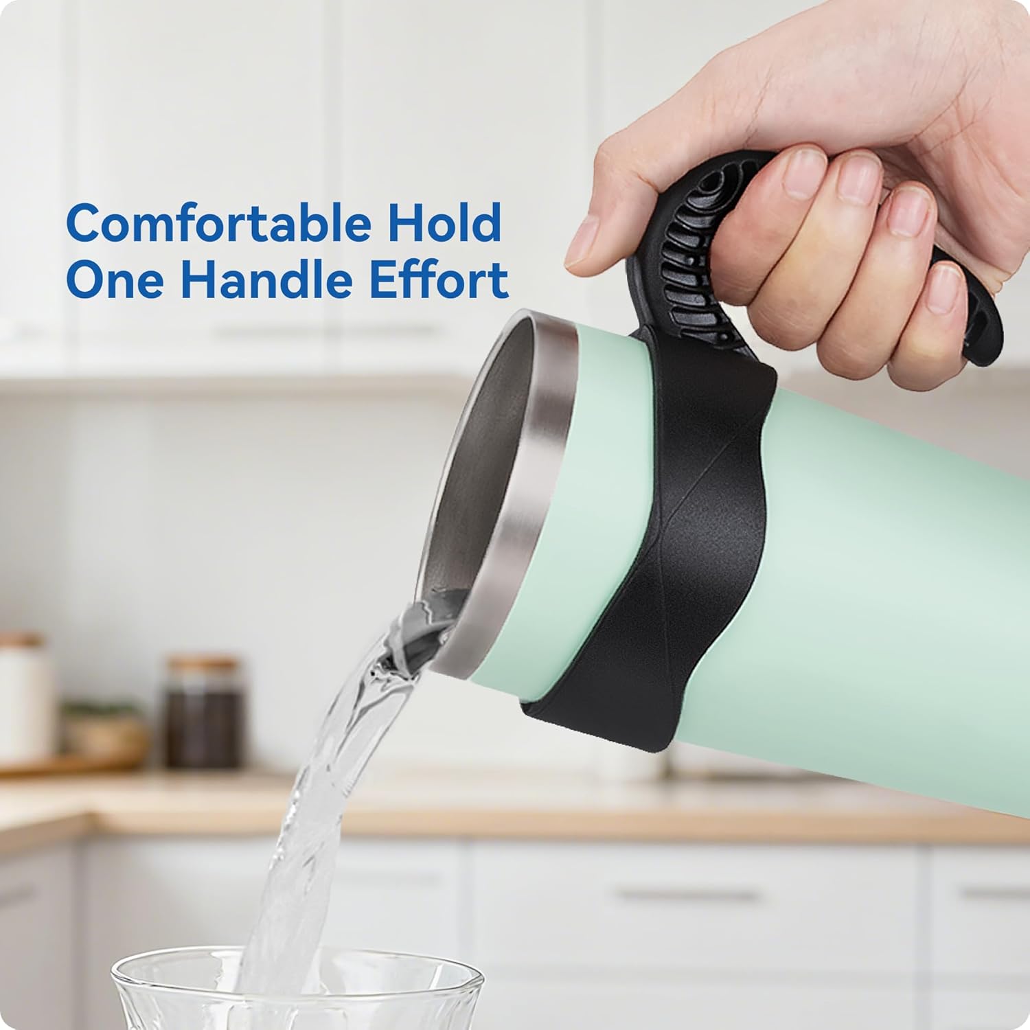 Activity Tumbler Handle for YETI Rambler 20 oz,Anti Slip Travel Mug Grip Cup Holder for Sumwill, Ozark Trail,Sic and More 20OZ Mugs, BPA FREE — image 3