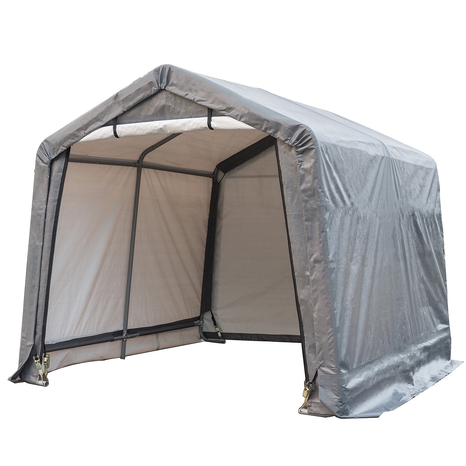 Samland Portable Storage Garage Shelter Size 8x8FT โ image 3