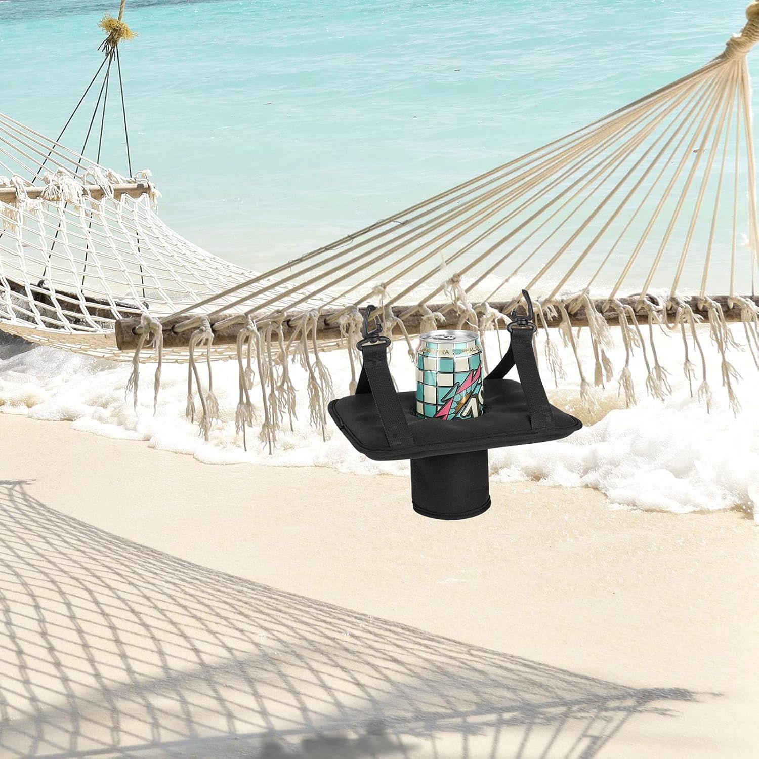 Hanging Drink Holder for Hammocks, Hammock Chairs, Lounge Chairs Stable Drink Holder Pool Beer Float Floating Drink Float Multi-Function โ image 3