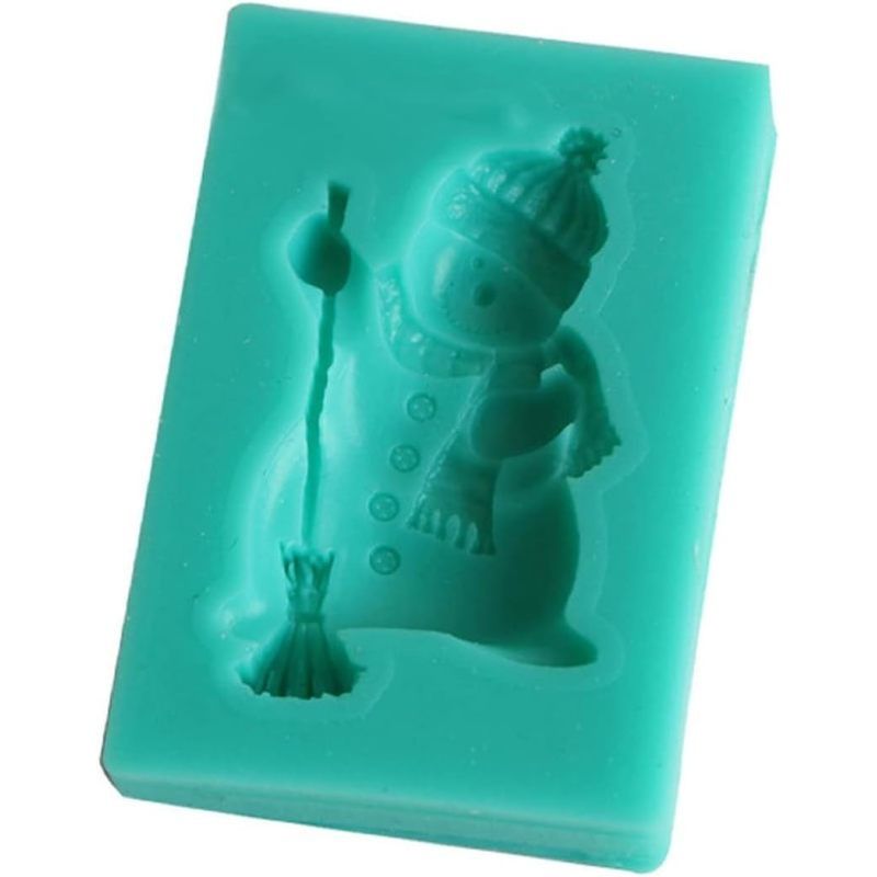Silicone Mousse Christmas Themed Silicone Material Molds Chocolate Mold Baking Accessories For Baking Cake Christmas Fondant Molds โ image 4