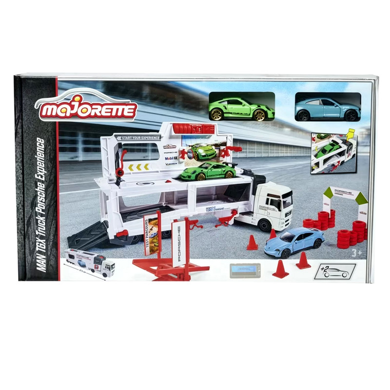MAN TGX Porsche Experience Truck and 2 Cars 911 GT3 Taycan Playset — image 6