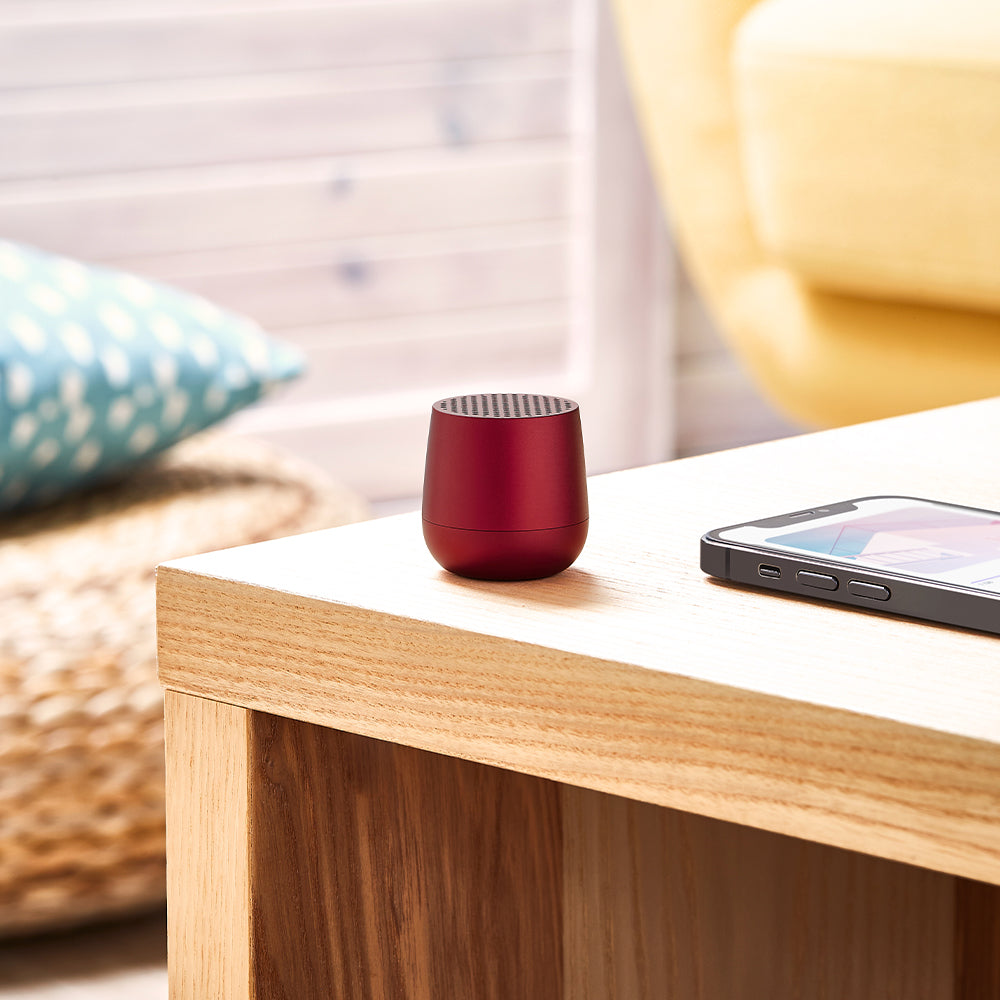 Lexon Mino+ Mini Bluetooth Speaker - Red — image 4